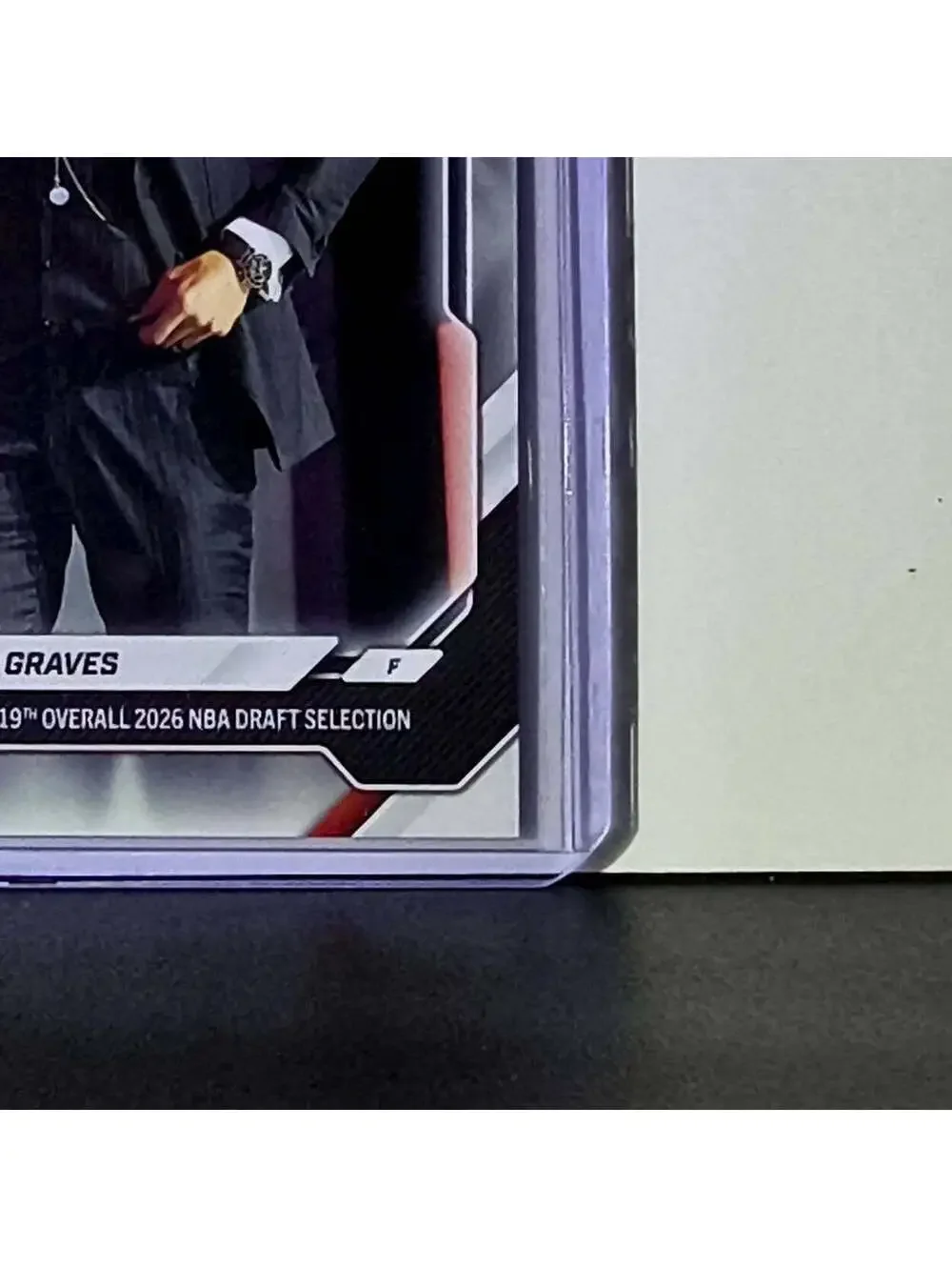 Allen Graves Rookie 2026-27 Topps NBA Draft #AGRA Card Toronto Raptors
